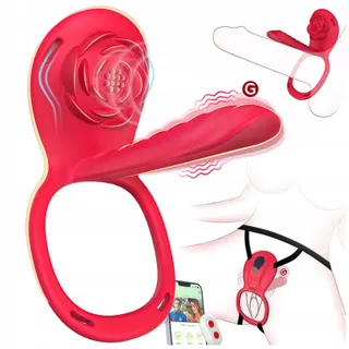 ROSE VIBRATION BDSM Vibratorenset Afstandsbediening Stil — miniatuur 1