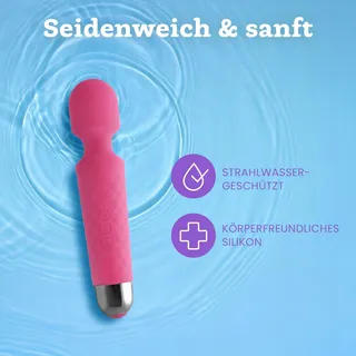 OLIVER JAMES Vibrator Vrouwen Stil Sterk 20 Patronen 8 Snelheden — miniatuur 5