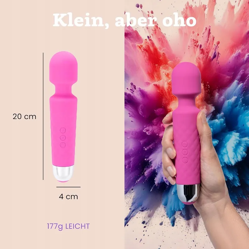 OLIVER JAMES Vibrator Vrouwen Stil Sterk 20 Patronen 8 Snelheden — foto 4