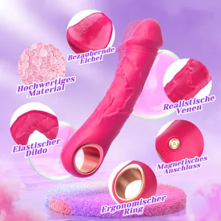 3D-Realistische Vibratorenset Koppels 10 Vibratiestanden — miniatuur 4