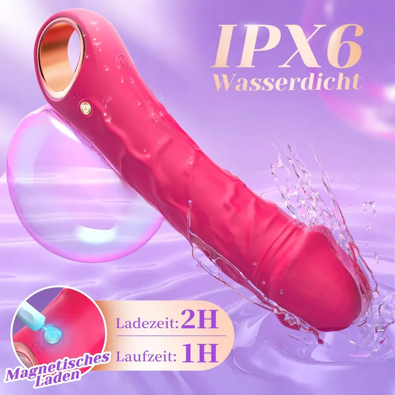 3D-Realistische Vibratorenset Koppels 10 Vibratiestanden — foto 5