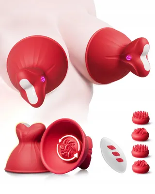 5-in-1 Borststimulator Vrouwen Massager 10 Standen
