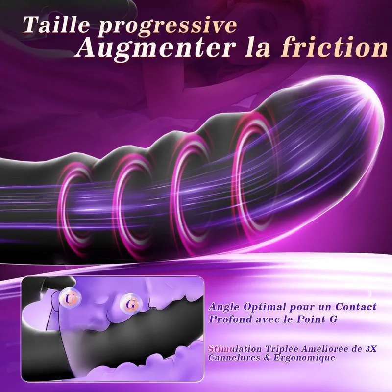 RABBIT Siliconen Vibrator Voor Vrouwen Klitorisstimulator 12 Modi — foto 3