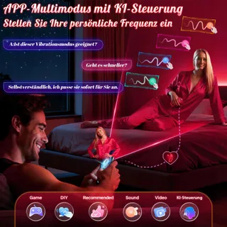 TAGNAFF Stille Vibrator Set Koppels met Vlinder en Ringen — miniatuur 6
