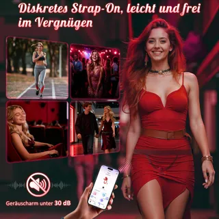 TAGNAFF Stille Vibrator Set Koppels met Vlinder en Ringen — miniatuur 4