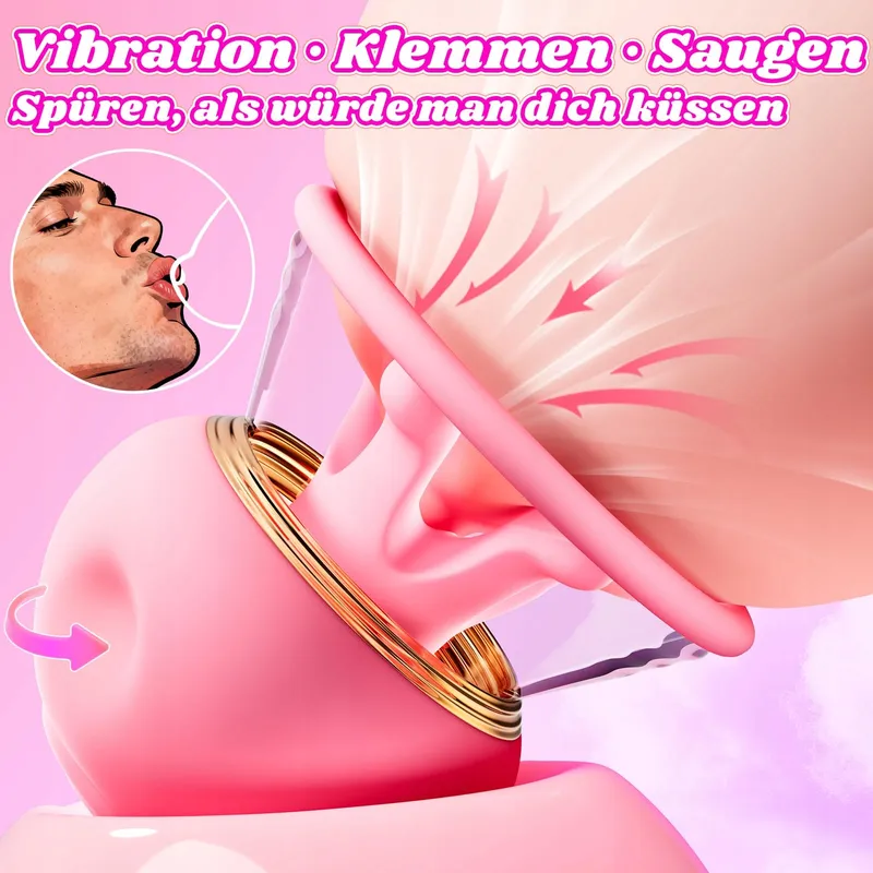 VIBRATION Vibratorenset Klitoris Borsten 9 Standen — foto 2