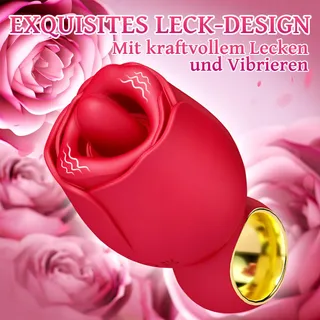 Roos Vibrator Tong Likfunctie 8 Standen — miniatuur 3