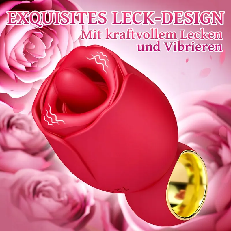 Roos Vibrator Tong Likfunctie 8 Standen — foto 3