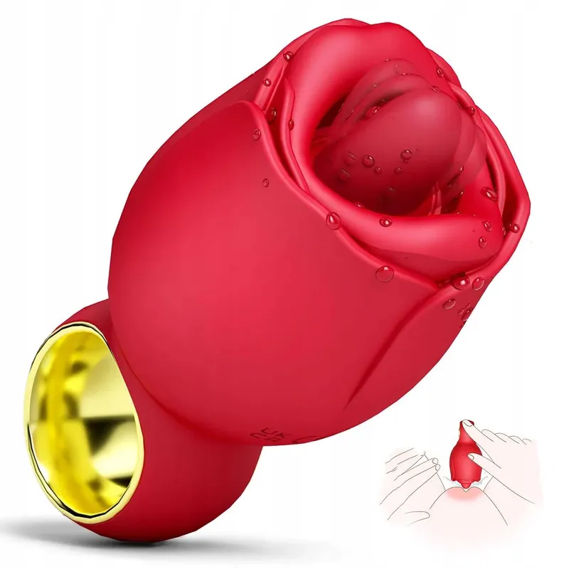 Roos Vibrator Tong Likfunctie 8 Standen — foto 1