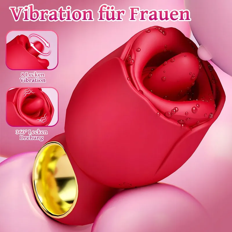 Roos Vibrator Tong Likfunctie 8 Standen — foto 2