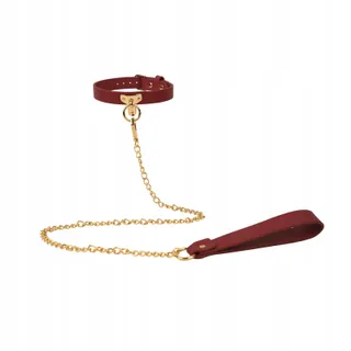 JIAHG Leren Halsband O-Ring Bondage Fetisj Koppels Rood