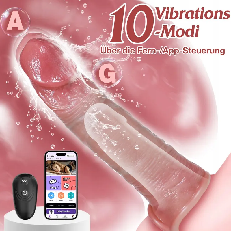 EXTREME PENISRING Vibrator voor Mannen 10 Vibratiestanden — foto 2