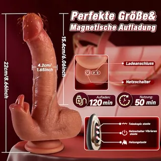LECKFUNKTION Vibrator Dildo App AI Koppels — miniatuur 6