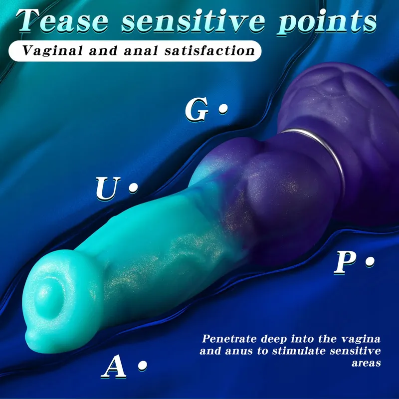 THLSEXY Hondendildo Opblaasbare Anale Plug Silicone XXL — foto 7
