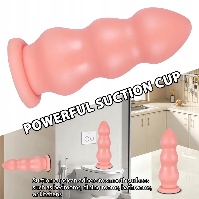 XXL Anale Dildo 28x9,5cm met Zuignap — foto 4