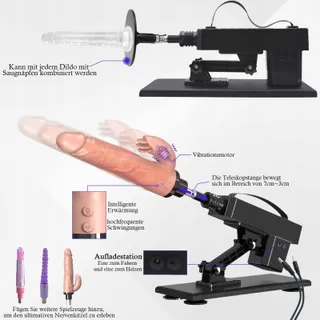 Nieuwe Automatische Sekmachine met Dildo Vrouwen Mannen Paren — miniatuur 3