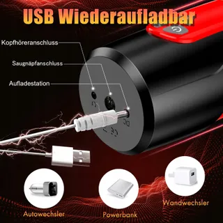 HONEYEXP Elektrische Masturbator 7 Standen Telescoop Rotatie — miniatuur 6