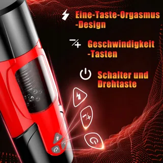 HONEYEXP Elektrische Masturbator 7 Standen Telescoop Rotatie — miniatuur 4