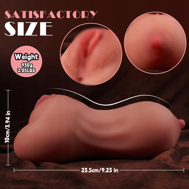 3-in-1 Realistische Masturbator Mannen 3D Effect — foto 4