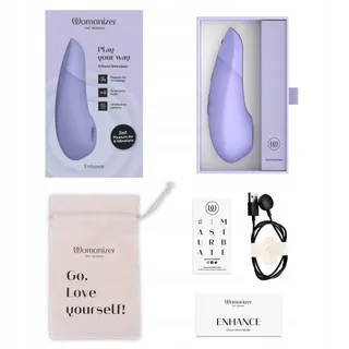 WOMANIZER Enhance Clitorisvibrator met Zuigfunctie Waterdicht — miniatuur 8