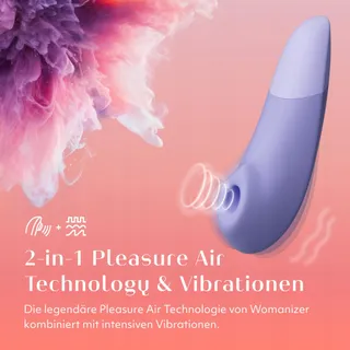 WOMANIZER Enhance Clitorisvibrator met Zuigfunctie Waterdicht — miniatuur 2