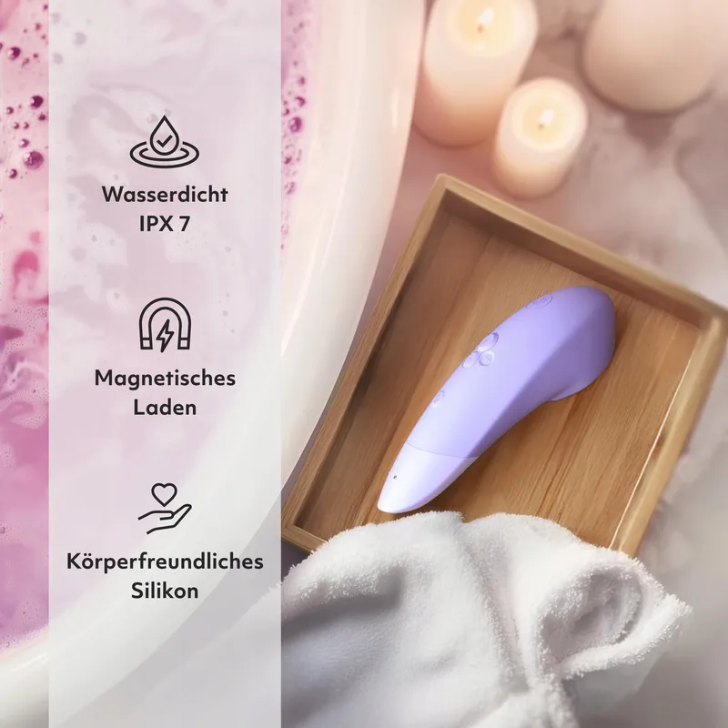 WOMANIZER Enhance Clitorisvibrator met Zuigfunctie Waterdicht — foto 7