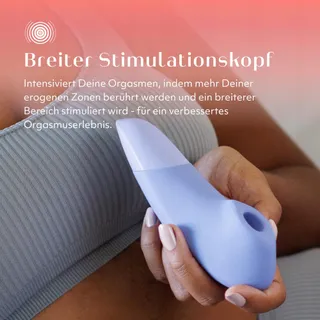 WOMANIZER Enhance Clitorisvibrator met Zuigfunctie Waterdicht — miniatuur 3