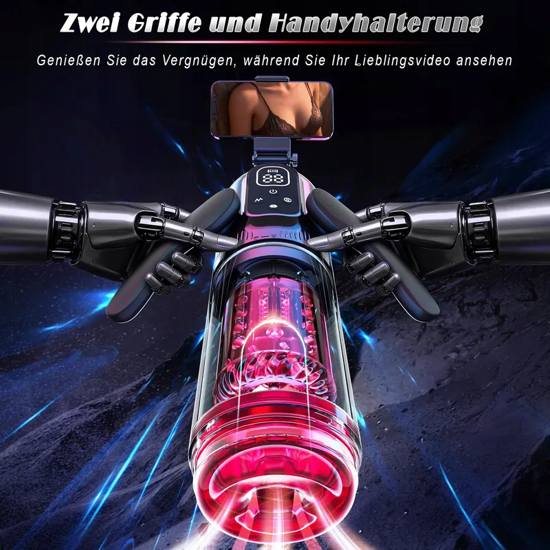 Automatische Masturbator Voor Mannen Rotatie Vibratie Zuigen — foto 6