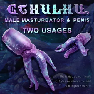 AMAZBEE Masturbator voor Mannen Siliconen Dildo Prostaatmassage Tentakel — miniatuur 2