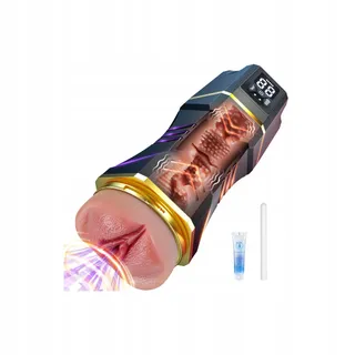 Elektrische Masturbator 5 Zuigstanden 9 Vibraties