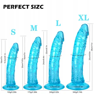 LIFELIKE LOVER Realistische Dildo 18cm Siliconen Sterke Zuignap — miniatuur 2