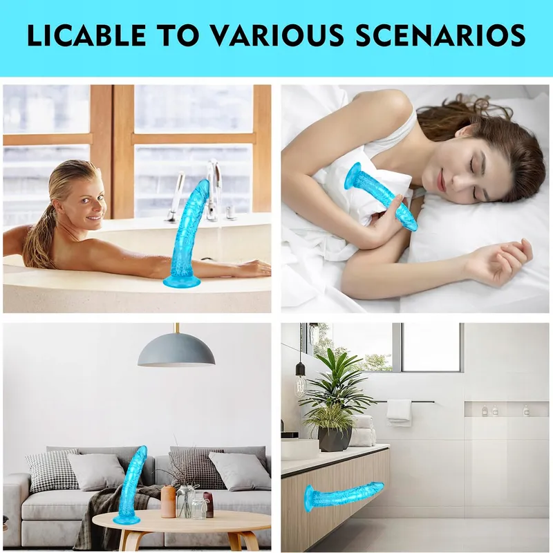 LIFELIKE LOVER Realistische Dildo 18cm Siliconen Sterke Zuignap — foto 7