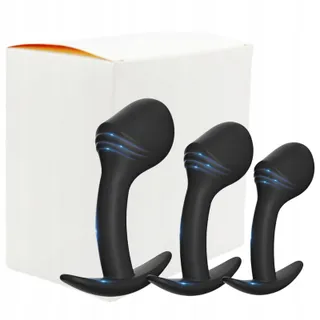 Anal Plug Set met Veiligheidsgreep Dildo Prostaat — miniatuur 7