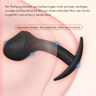 Anal Plug Set met Veiligheidsgreep Dildo Prostaat — miniatuur 2