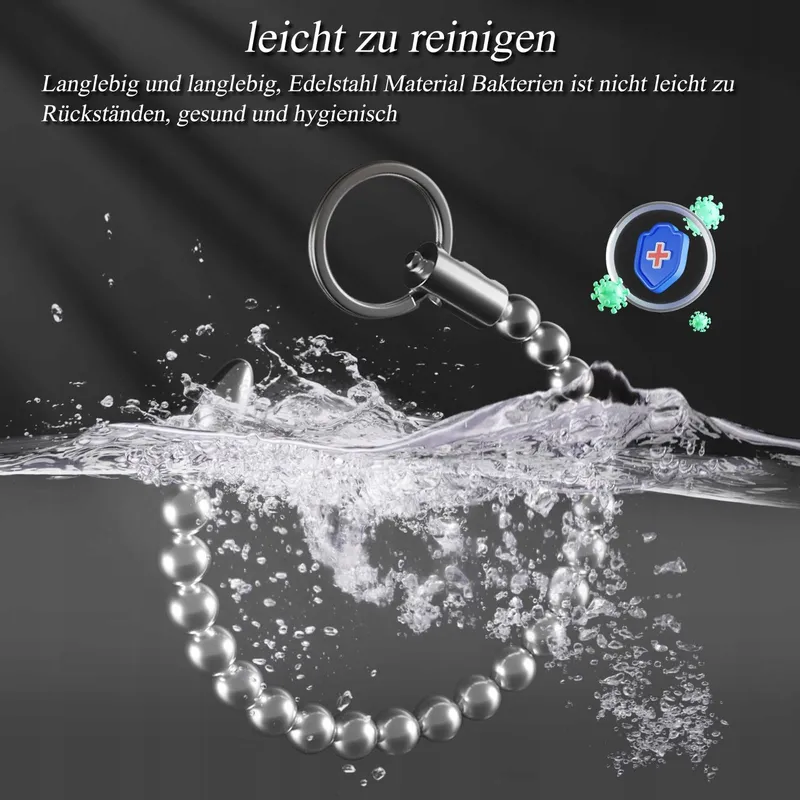 BDSMJOY Stalen Dilator 245mm Penis Plug Prostaatstimulatie — foto 7