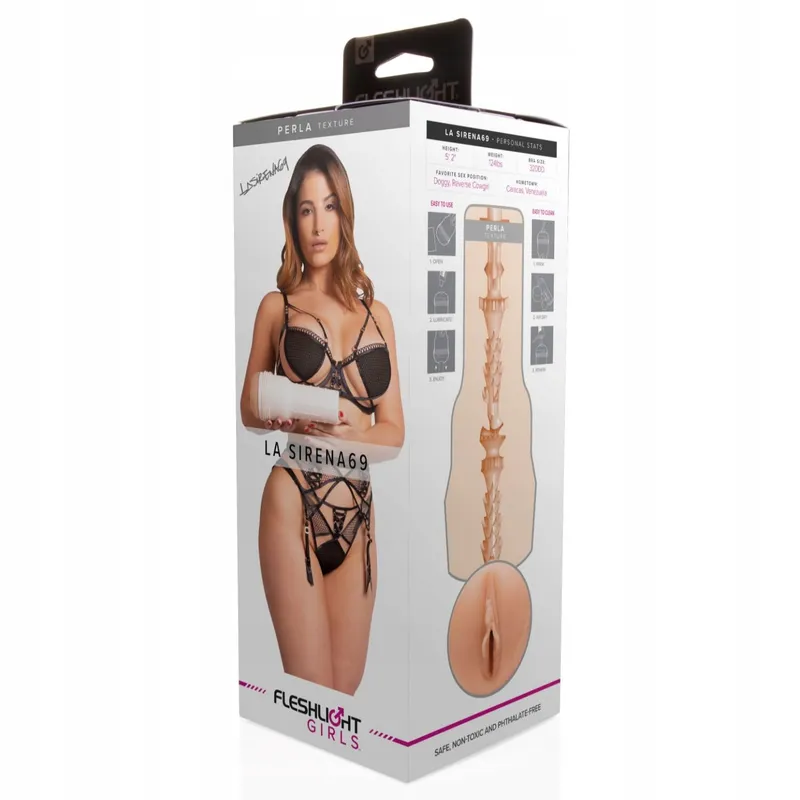 FLESHLIGHT La Sirena69 Perla Masturbator SuperSkin — foto 5