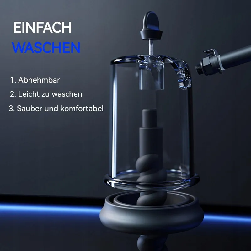 DEHNER Anale Dilator met Pomp Prostaat Stimulatie — foto 3