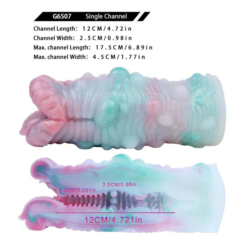 JIXAXE Monster Masturbator Deep Throat Stimulatie — foto 3