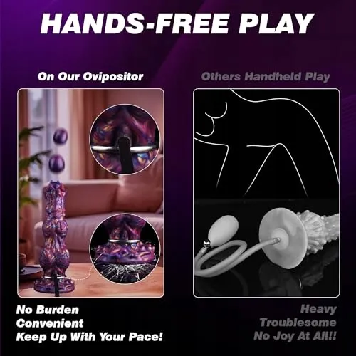 MONSTER DILDO Ovipositor 25cm Alien Siliconen Zuignap — foto 6