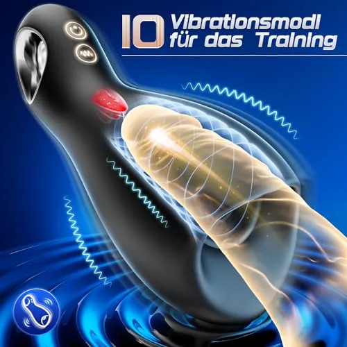 Elektrische Masturbator Voor Mannen 5 Lik Modi 10 Vibratiemodi — foto 3