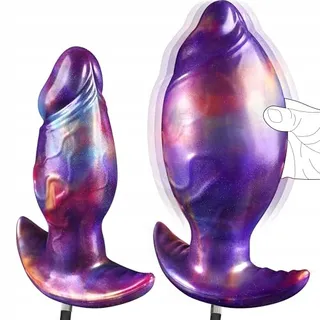 XXL Opblaasbare Siliconen Anale Plug Met Pomp Voor Mannen Vrouwen — miniatuur 7