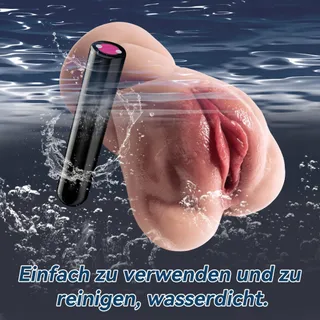 Realistische Masturbator Mannen 10 Vibratiemodi Bruin — miniatuur 5