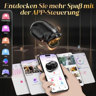 4-in-1 Mannelijke Orale Masturbator Elektrische Vibrator App — miniatuur 6