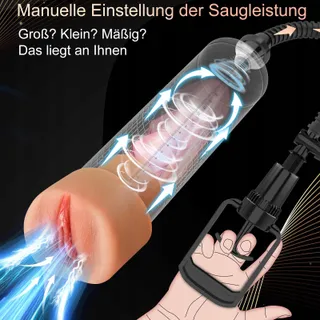Penispomp met Verlengingshuls en Penisring — miniatuur 3
