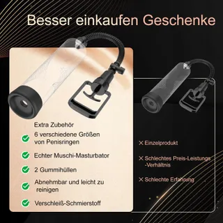 Penispomp met Verlengingshuls en Penisring — miniatuur 2