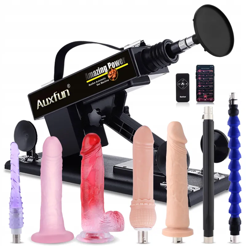 Automatische Dildo Machine App 8 Opzetstukken Volwassenen — foto 1