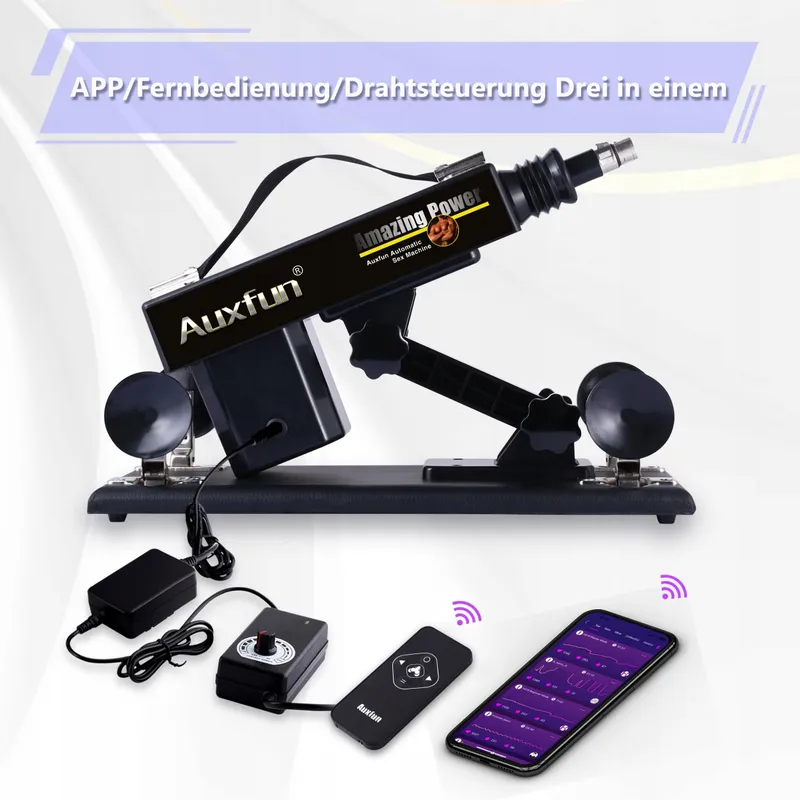 Automatische Dildo Machine App 8 Opzetstukken Volwassenen — foto 5