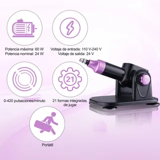 FICKMASCHINE Sekmachine Koppels en Solo 21 Standen 60W Stille Motor — miniatuur 4