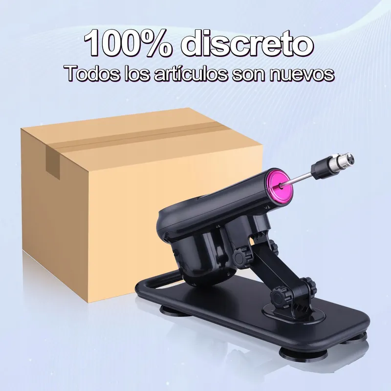 SEXMACHINE Erotische Machine Afstandsbediening 8 Opzetstukken — foto 6