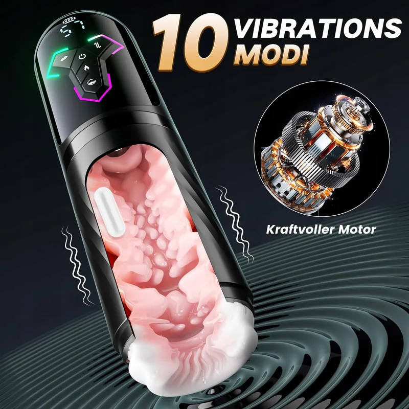 AI-Interactie Masturbator 10 Trillen 7 Telescoop 5 Zuigstanden — foto 5